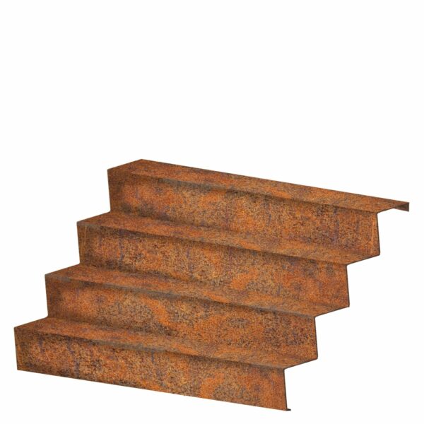 Escalier Corten Largeur 200cm
