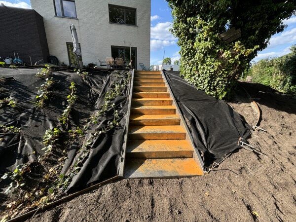 Escalier Corten Largeur 200cm - Image 3